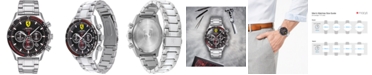 Ferrari Men's Chronograph Pilota Evo Stainless Steel Bracelet Watch 44mm